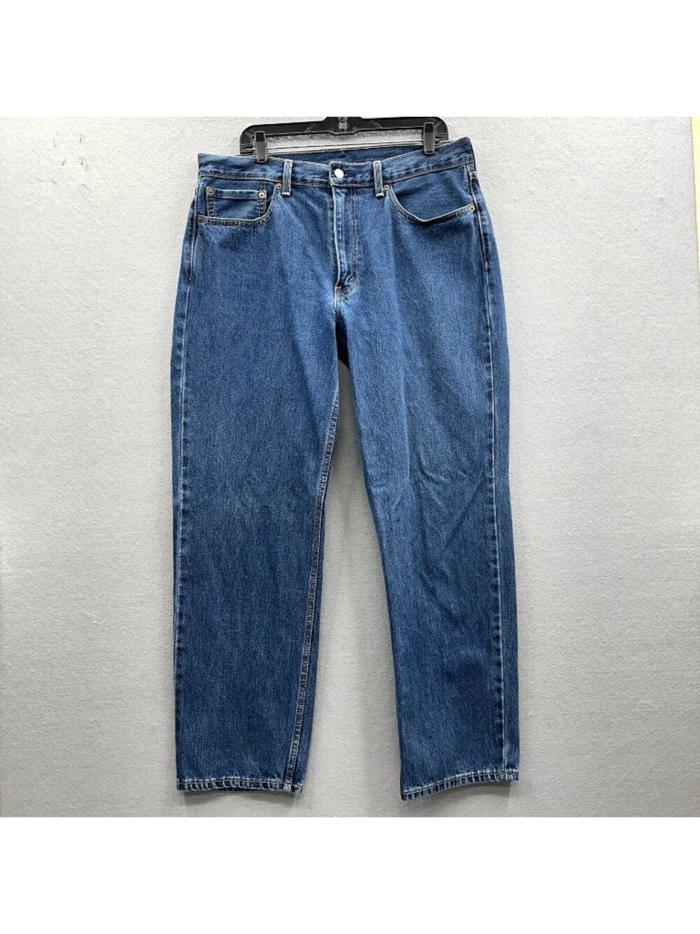 Levis 550 Size 36x32 Men Jeans Blue 5 Pocket Casual Retro Style Blue Red Tab